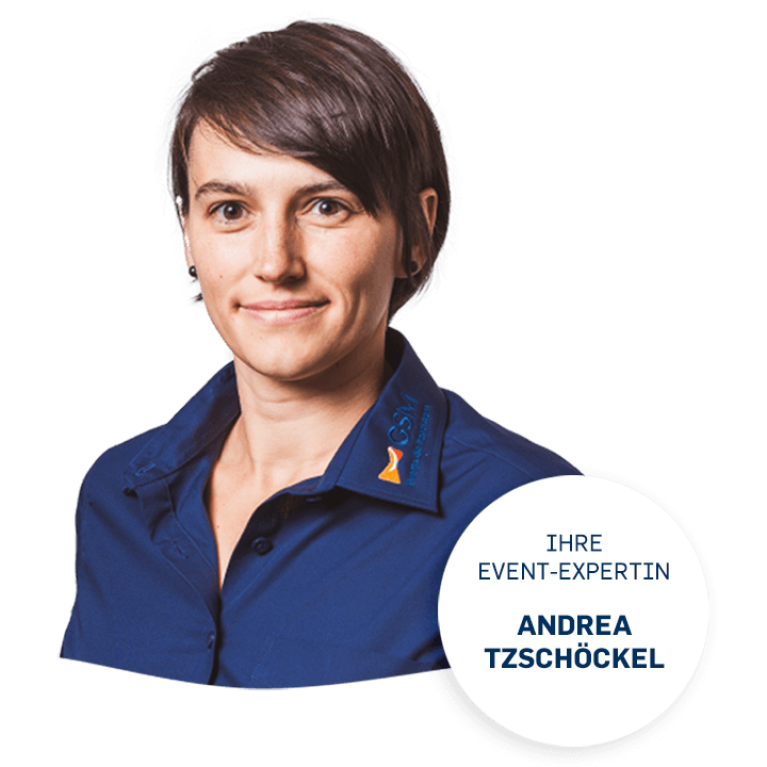 Porträtfoto von Event-Expertin Andrea Tschöckel